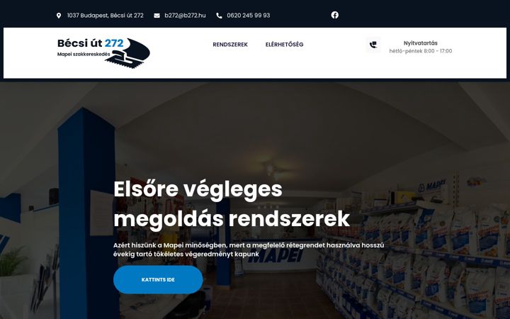 Snimka zaslona za b272.hu