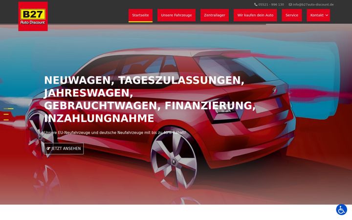 Screenshot of b27auto-discount.de