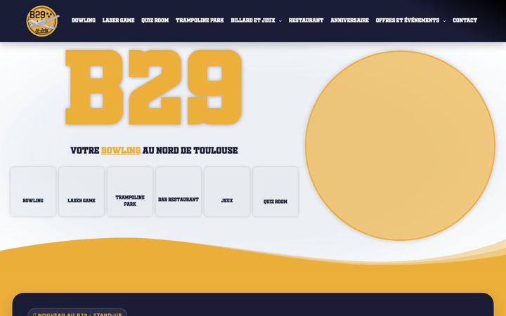 Screenshot ta' b29toulouse.fr