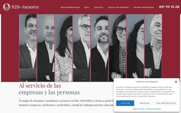 Screenshot του b2b-asesores.com