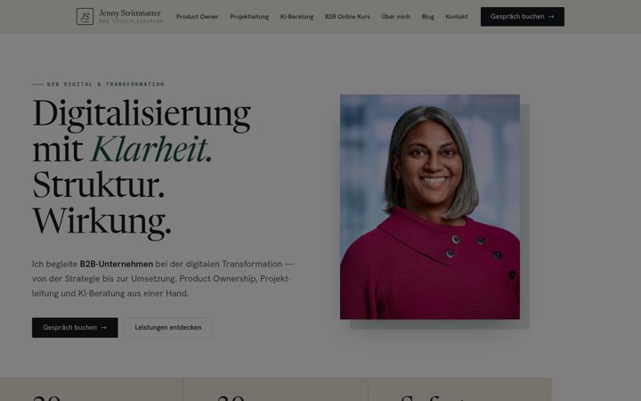 Skærmbillede af b2b-digitalisierung.ch