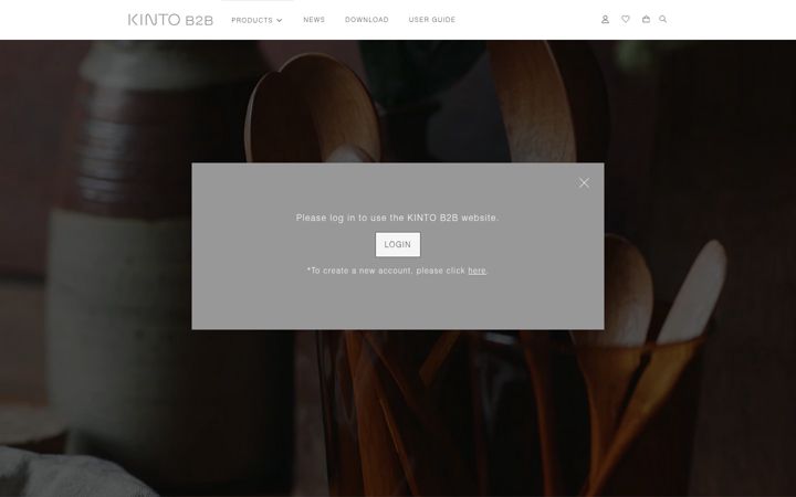 Screenshot of b2b-kinto-usa.com
