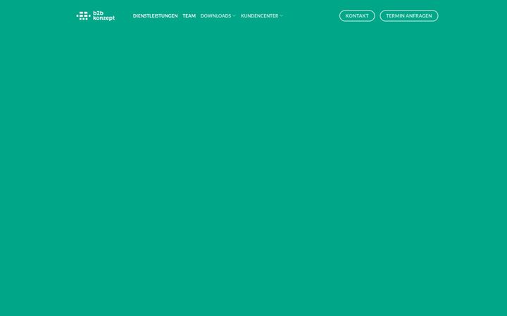 Screenshot of b2b-konzept.de