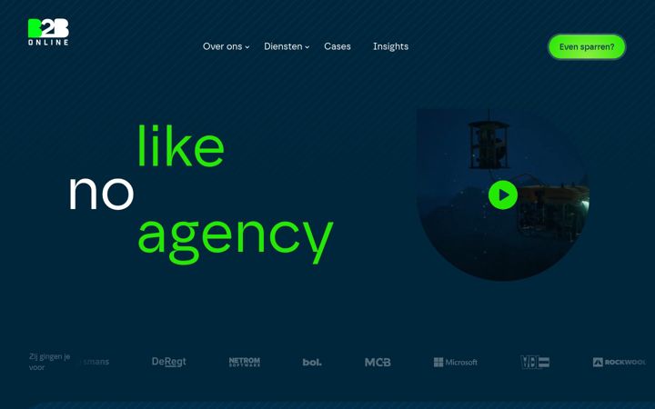 Screenshot of b2b-online.nl