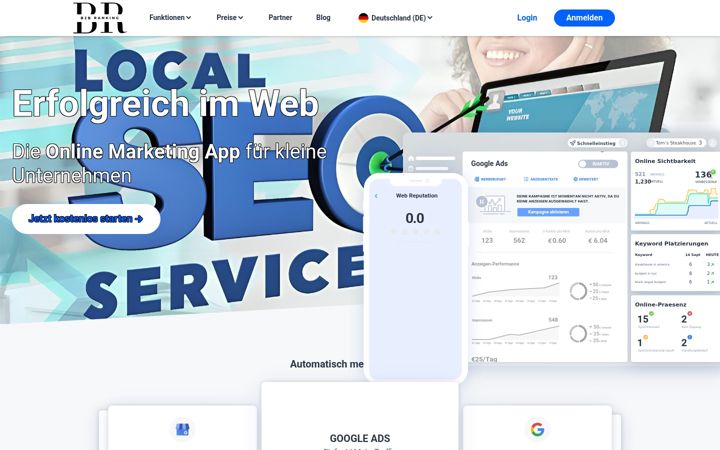 Screenshot of b2b-ranking.com