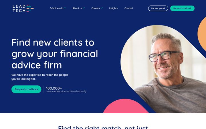Screenshot of b2b-test-lead-tech.co.uk