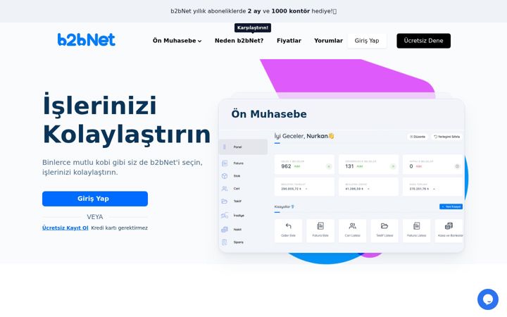 Ekrānuzņēmums no b2b.net.tr