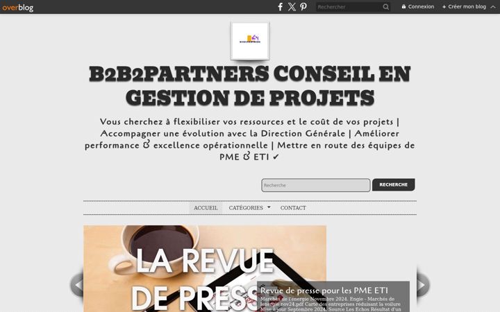 Screenshot of b2b2partners.com