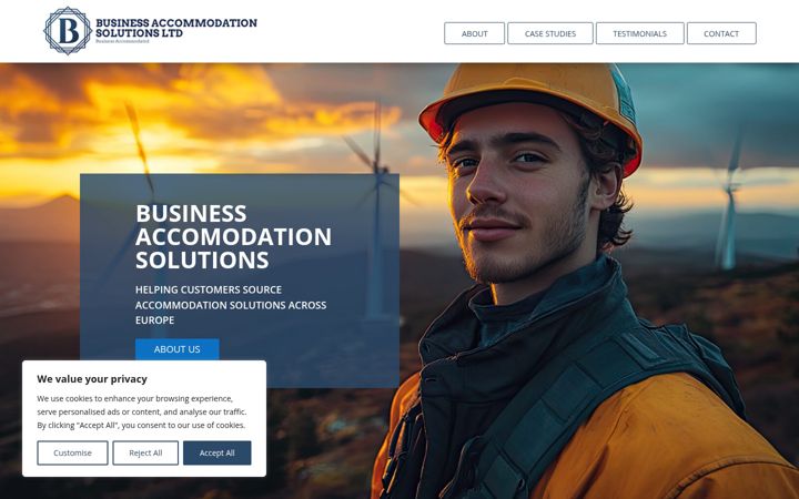 Screenshot of b2baccommodation.com
