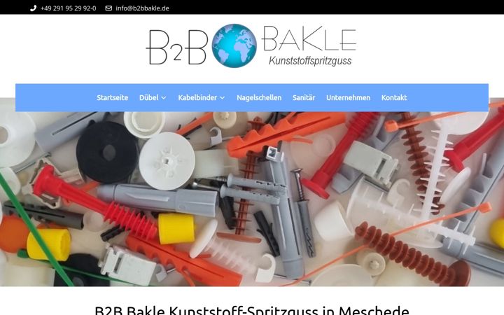 Képernyőkép: b2bbakle.de