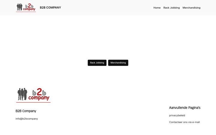 Screenshot of b2bcompany.be