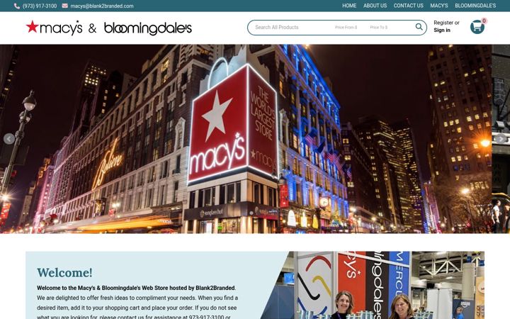 Screenshot of b2bcompanystore.com