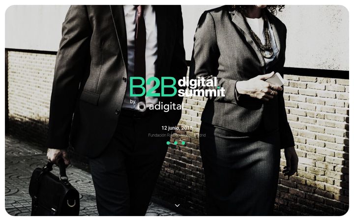 Skjermbilde av b2bdigitalsummit.es