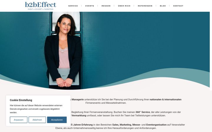 Screenshot of b2beffect.de