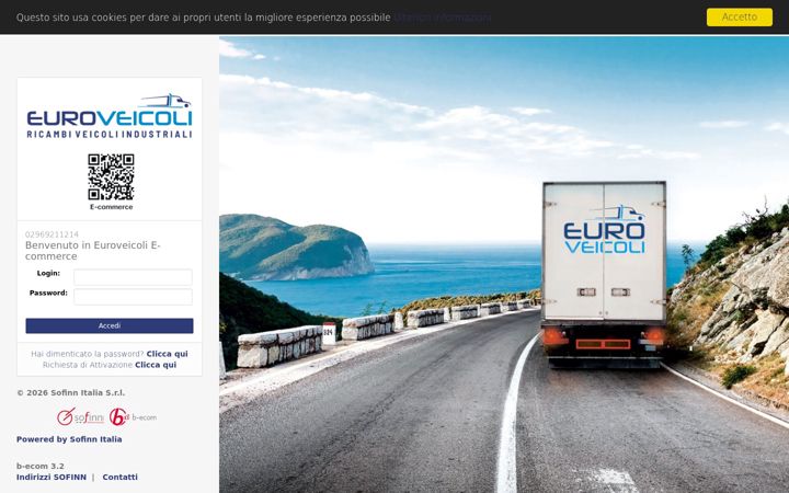 Screenshot of b2beuroveicoli.it