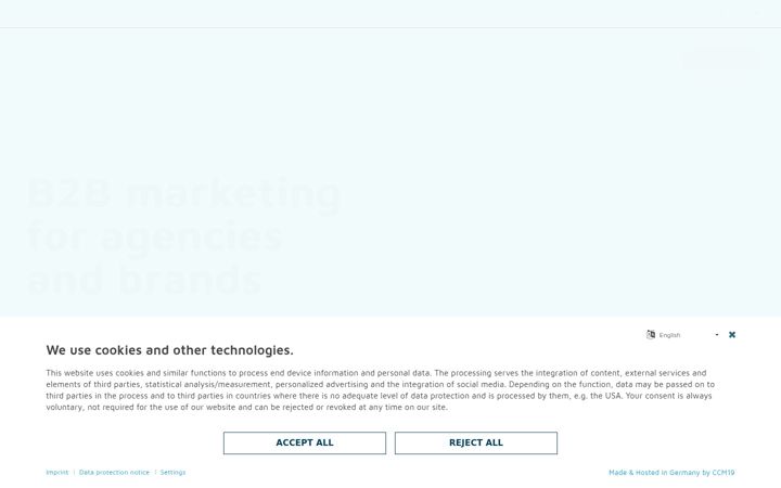 Screenshot of b2binteractive.de