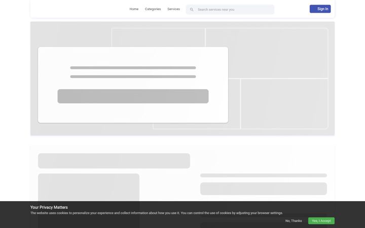 Screenshot of b2blocal.com