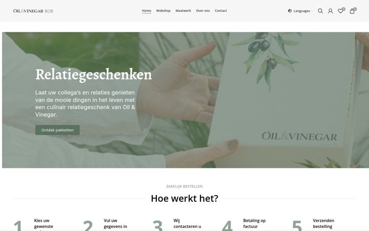 Screenshot of b2boilvinegar.com