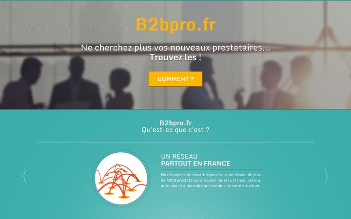 Screenshot of b2bpro.fr