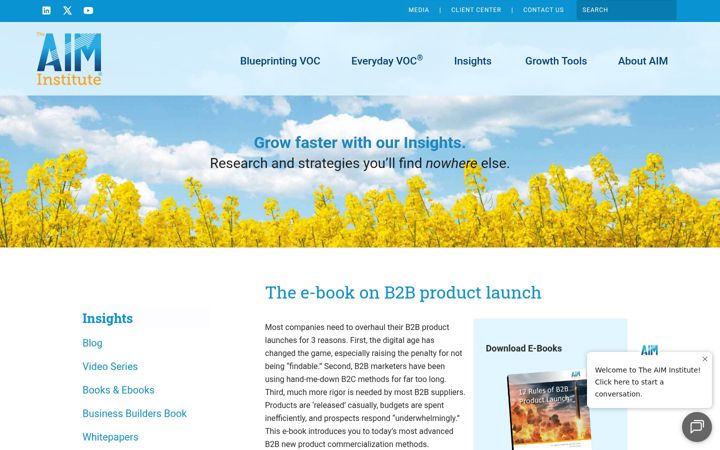 Screenshot of b2bproductlaunch.com