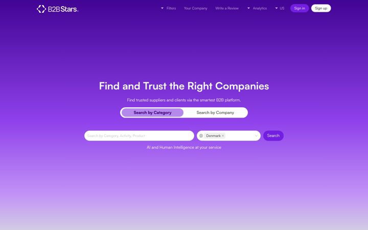 Képernyőkép: b2bstars.com
