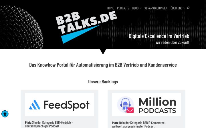 Képernyőkép: b2btalks.de