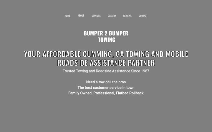 Screenshot of b2btowingga.com