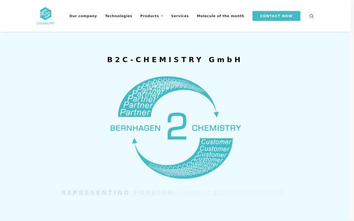 Képernyőkép: b2c-chemistry.de