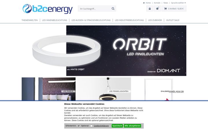 Screenshot of b2cenergy.de