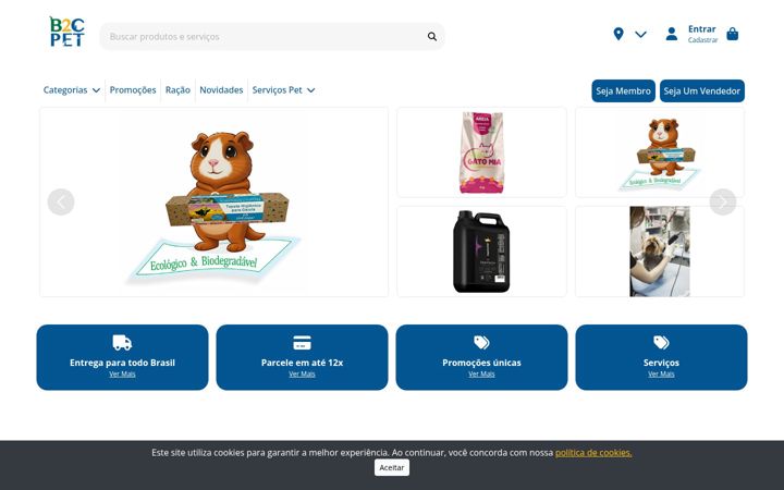 Screenshot of b2cpetbrasil.com.br