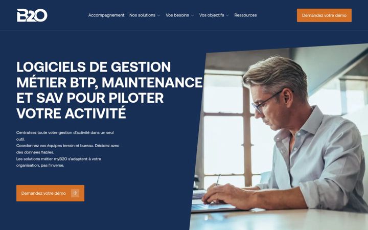 Screenshot of b2o.eu