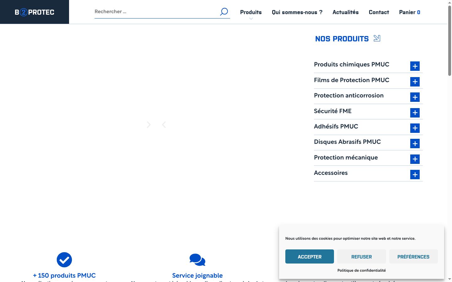 Screenshot van de toestemmingsbanner zoals getoond vóór enige interactie