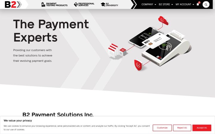 Screenshot of b2ps.com