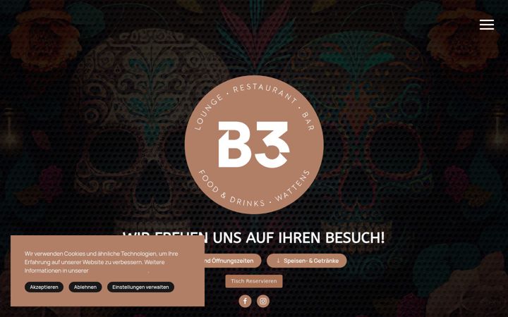 Screenshot of b3-wattens.at