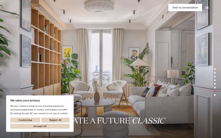 Screenshot of b3designers.co.uk