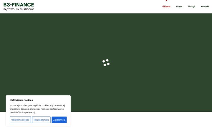 Screenshot of b3finance.pl
