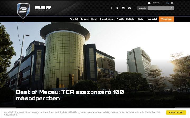Screenshot of b3r.hu