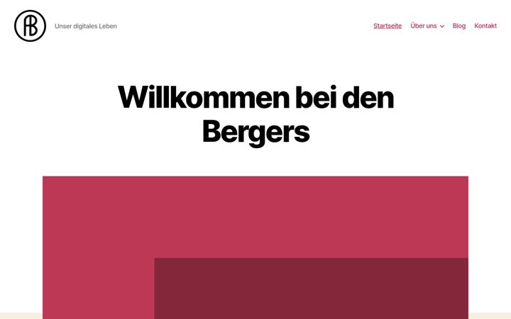 Screenshot of b3r63r.de
