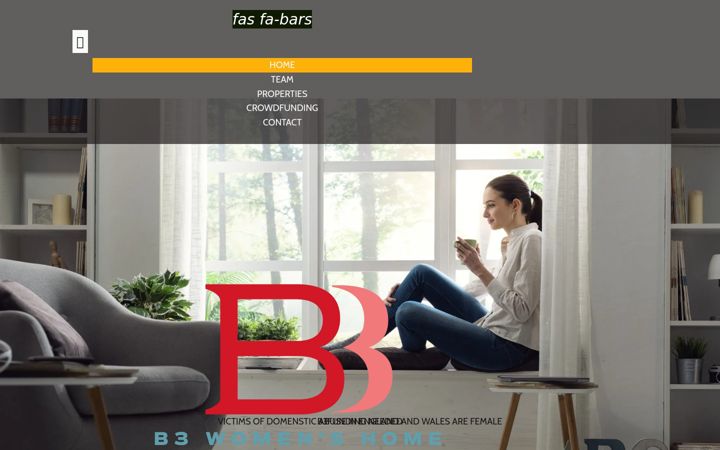Screenshot of b3womenshome.com