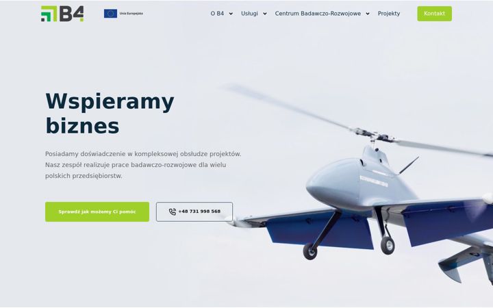 Screenshot of b4.org.pl