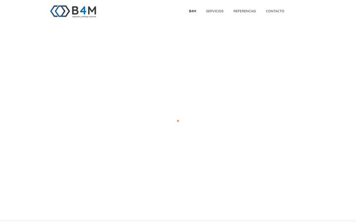 Screenshot of b4mingenieria.com