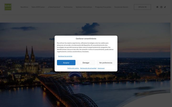 Screenshot of b4mlatam.co