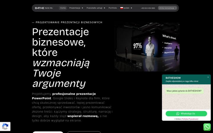 Screenshot of b4theshow.com
