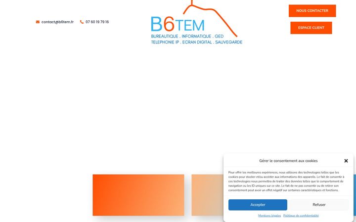 Screenshot ta' b6tem.fr