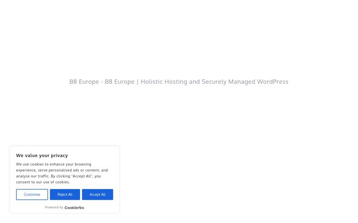 Screenshot of b8europe.eu