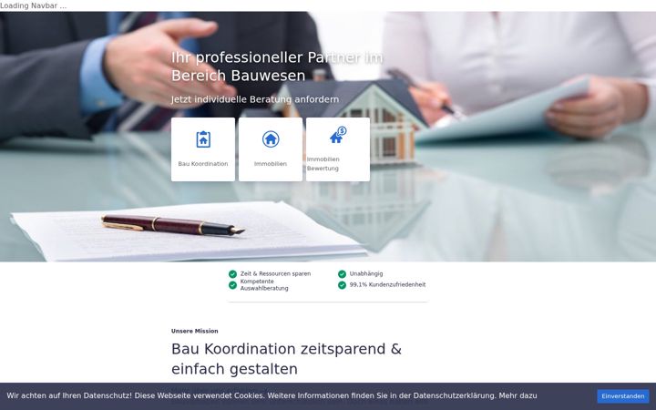 Screenshot of b9-immo.de