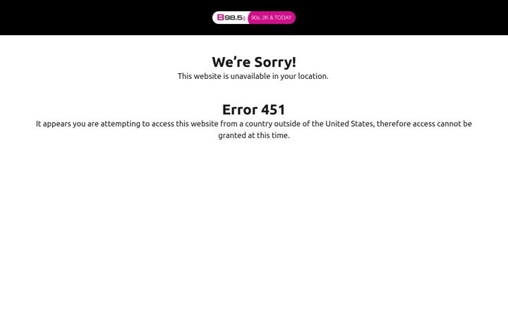 Screenshot of b985.com