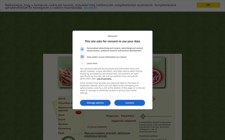Screenshot of ba-ber.hu