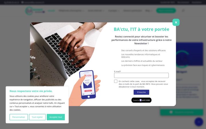Screenshot ta' ba-connect.fr