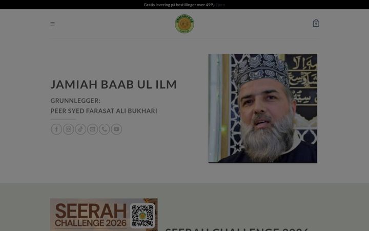 Screenshot of baabulilm.no